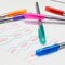 BAZIC GeLuxe 6 Glitter Colors Gel Pens, 1.0 mm Medium, Smooth Gel Ink